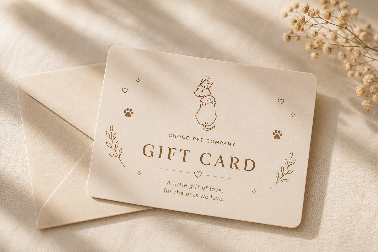 Gift Card of Memories