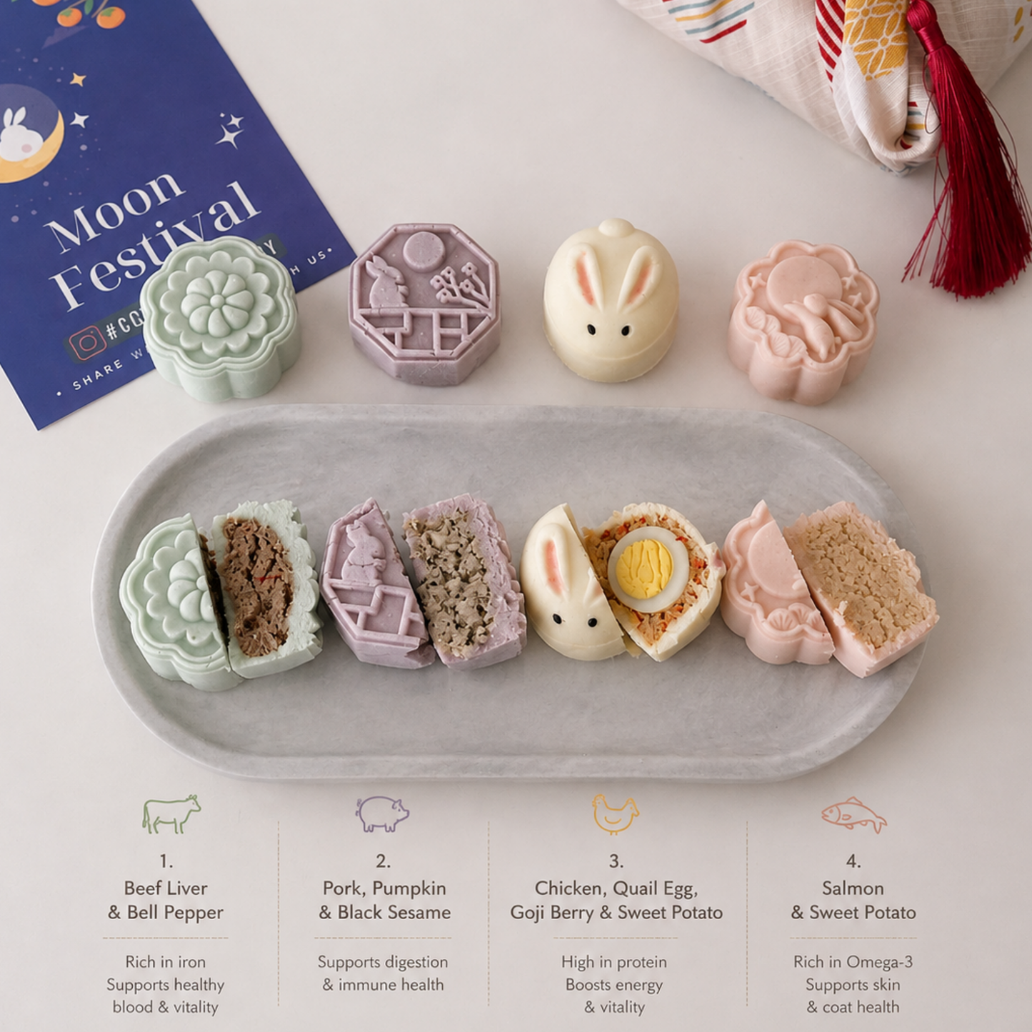 Mid-Autumn Pet Mooncake Gift Box 2026